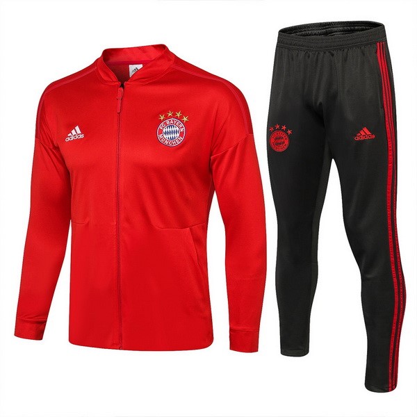 Survetement Football Bayern 2018-19 Noir Rouge